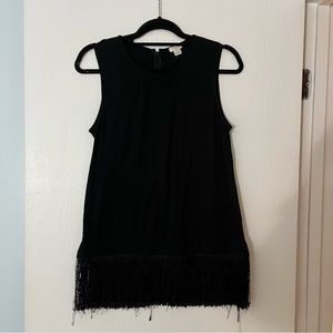 J.Crew Fringe Hem Tank Blouse